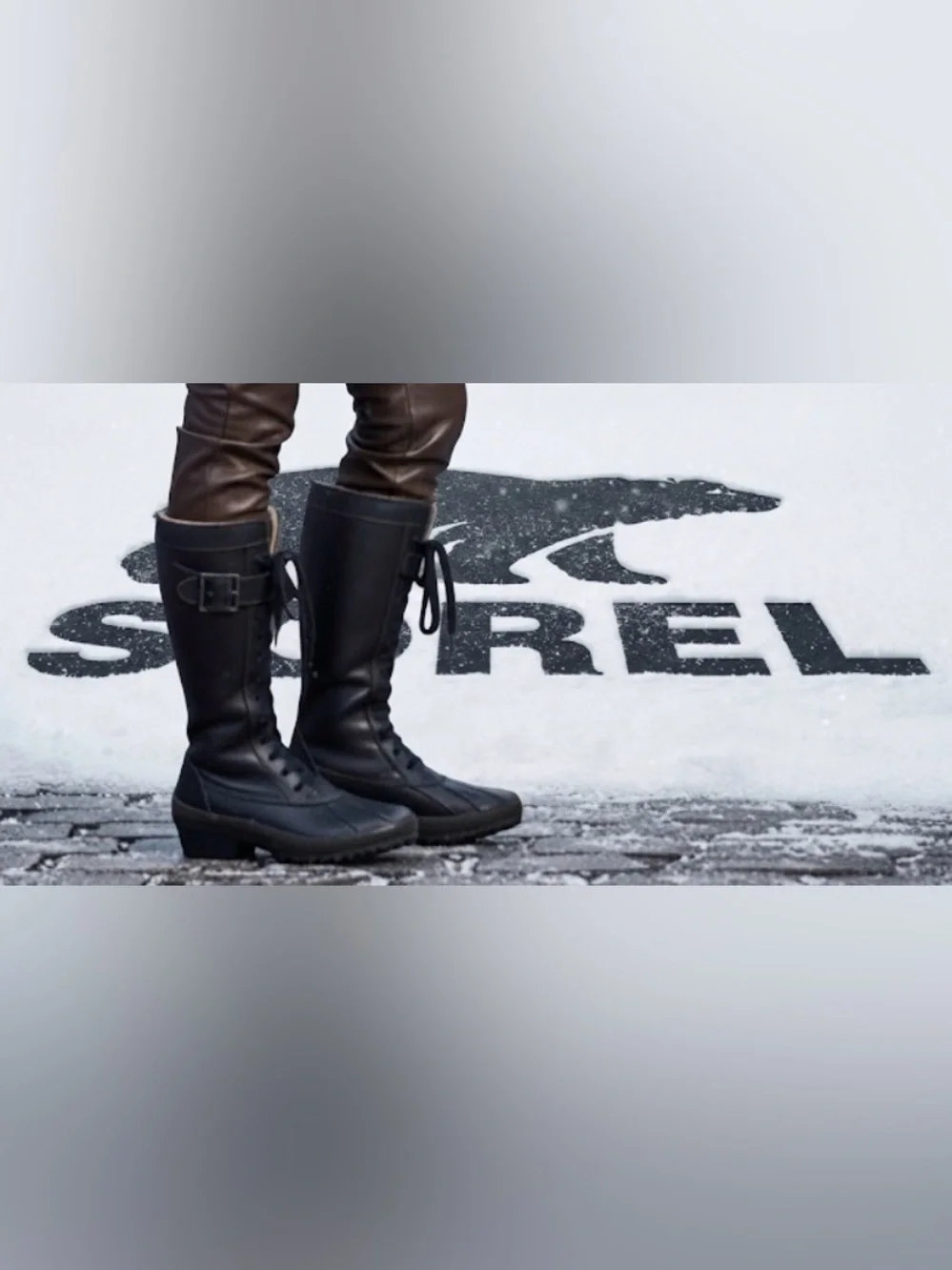 Authentic Sorel designer waterproof winter boots sz 7 Euro 38.5
